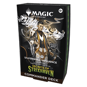 869362.png Commander: Les Secrets de Strixhaven: ""Silverquill Influence"" Commander Deck